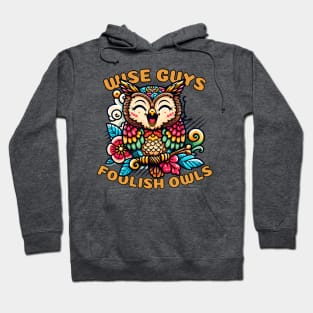 April fool owl Hoodie